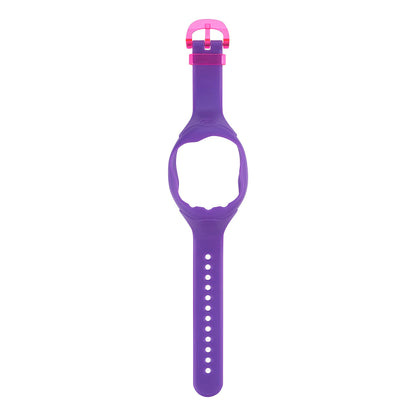 Side view profile of the compact and lightweight wearable digital pet toy