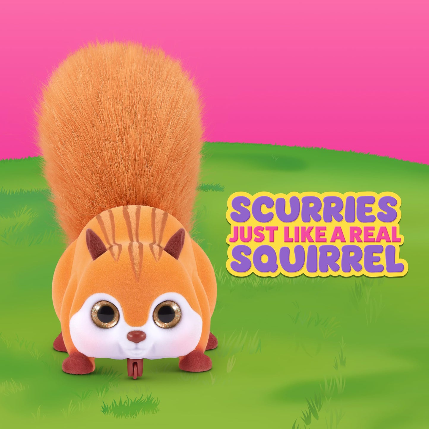 Pets Alive Scurryn Squirrel two pack inside mailbox style packaging view