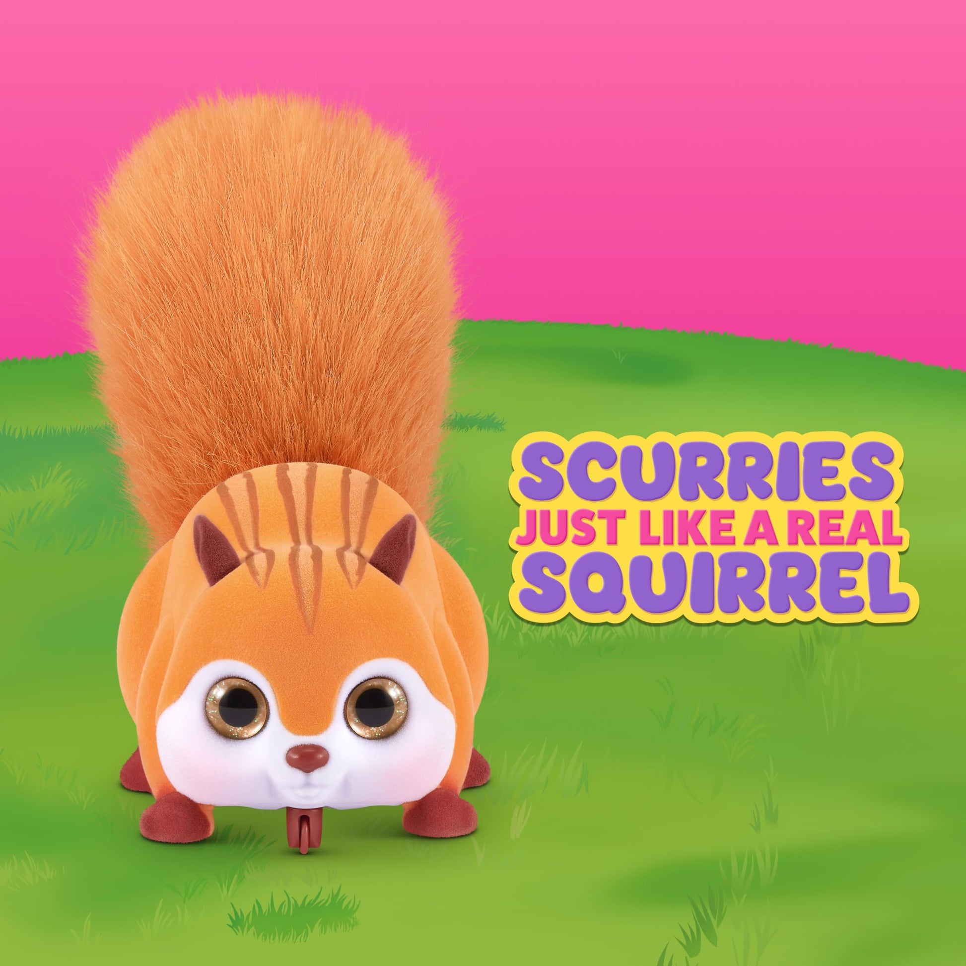Pets Alive Scurryn Squirrel two pack inside mailbox style packaging view