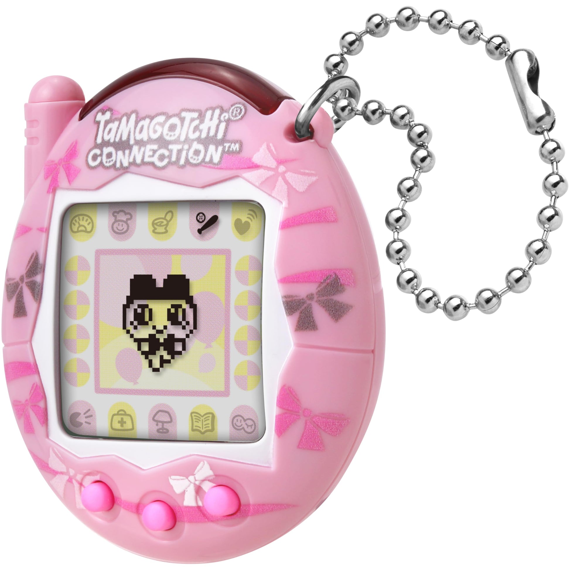 Bandai digital pet electronic toy packaging highlighting retro millennial style graphics
