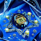 Authentic USA imported Tamagotchi Original Starry Shower packaging with generation two character artwork.
