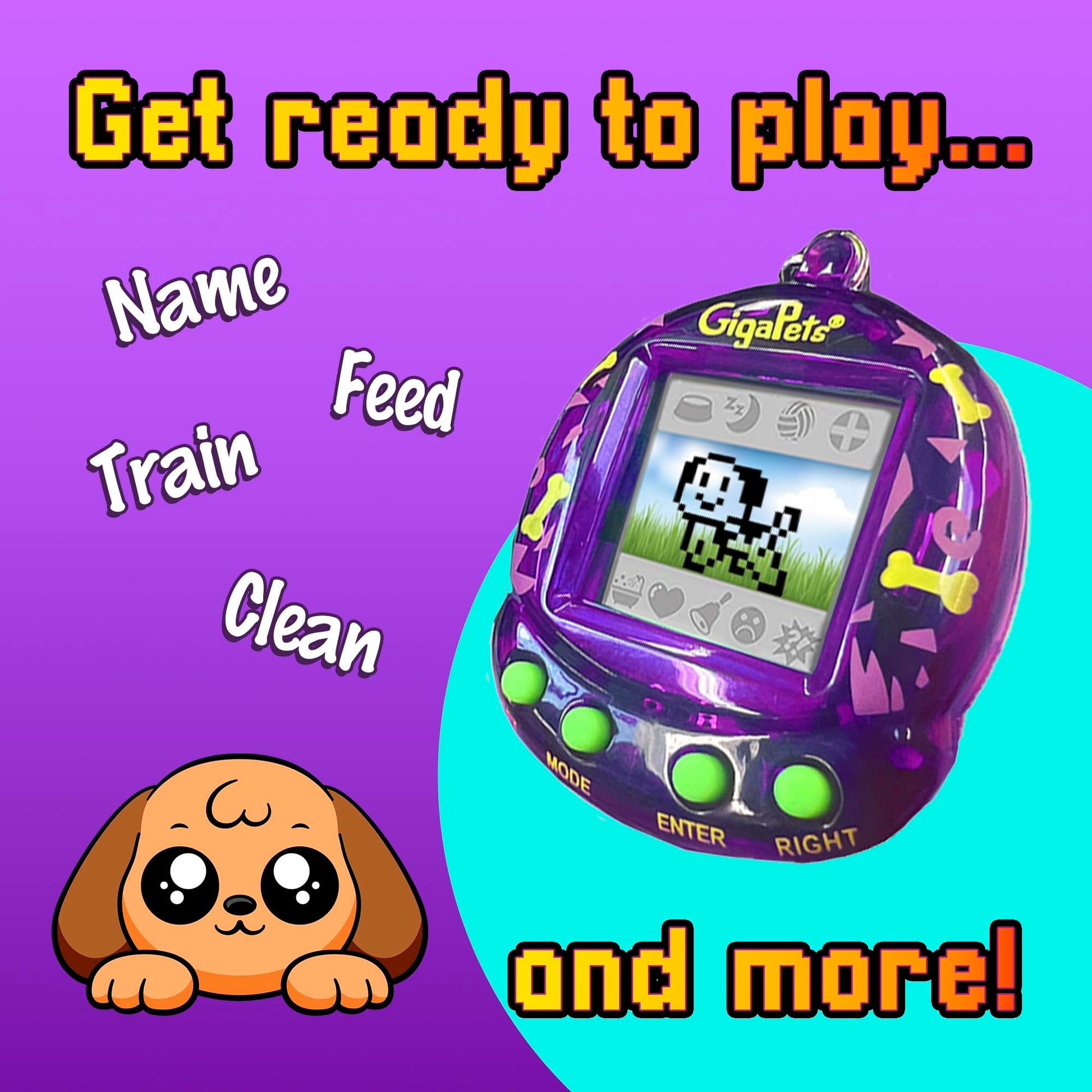 Upgraded collector edition digital pet puppy packaging displaying the original designer seal