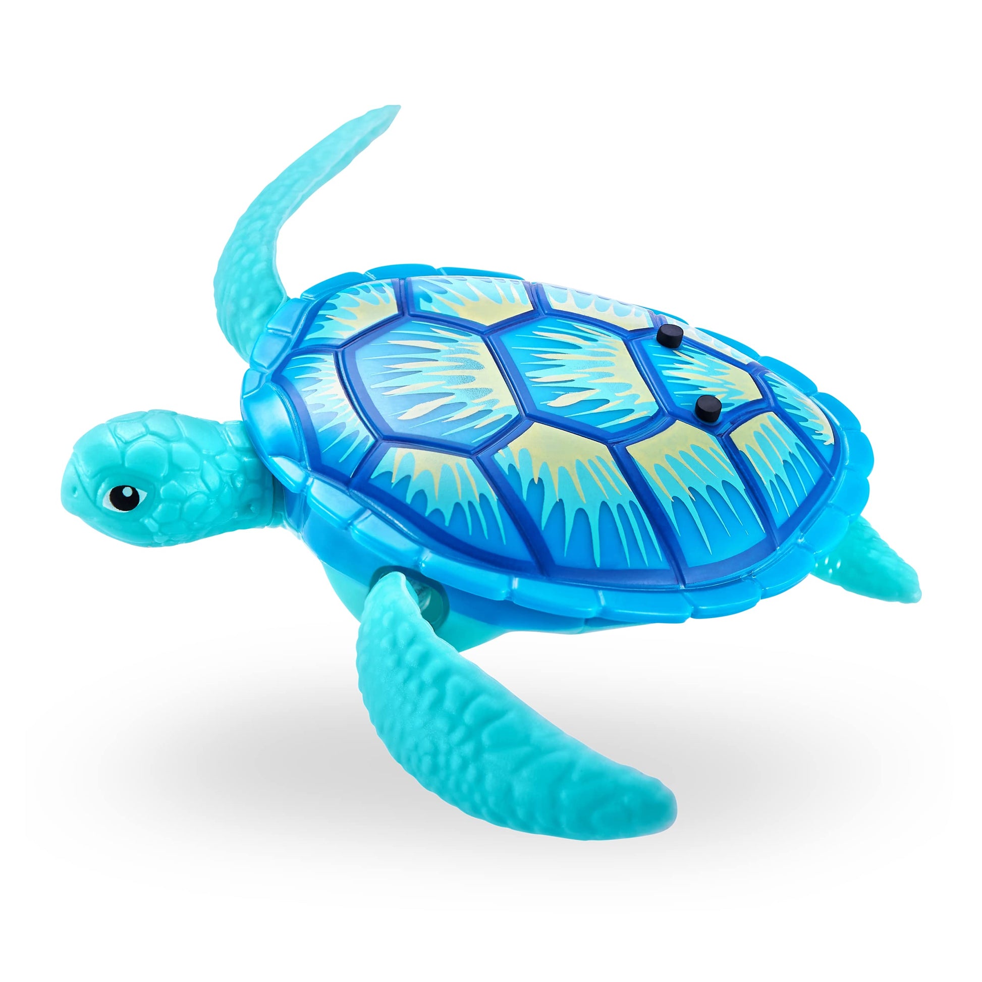 ZURU Robo Alive electronic swimming pet turtle orange and blue models