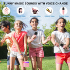 HWWR wireless microphones close up showing premium compact build for little hands