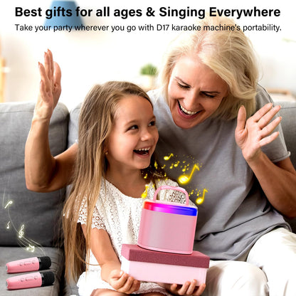 HWWR kids karaoke machine packaging box demonstrating imported electronic toy accessories