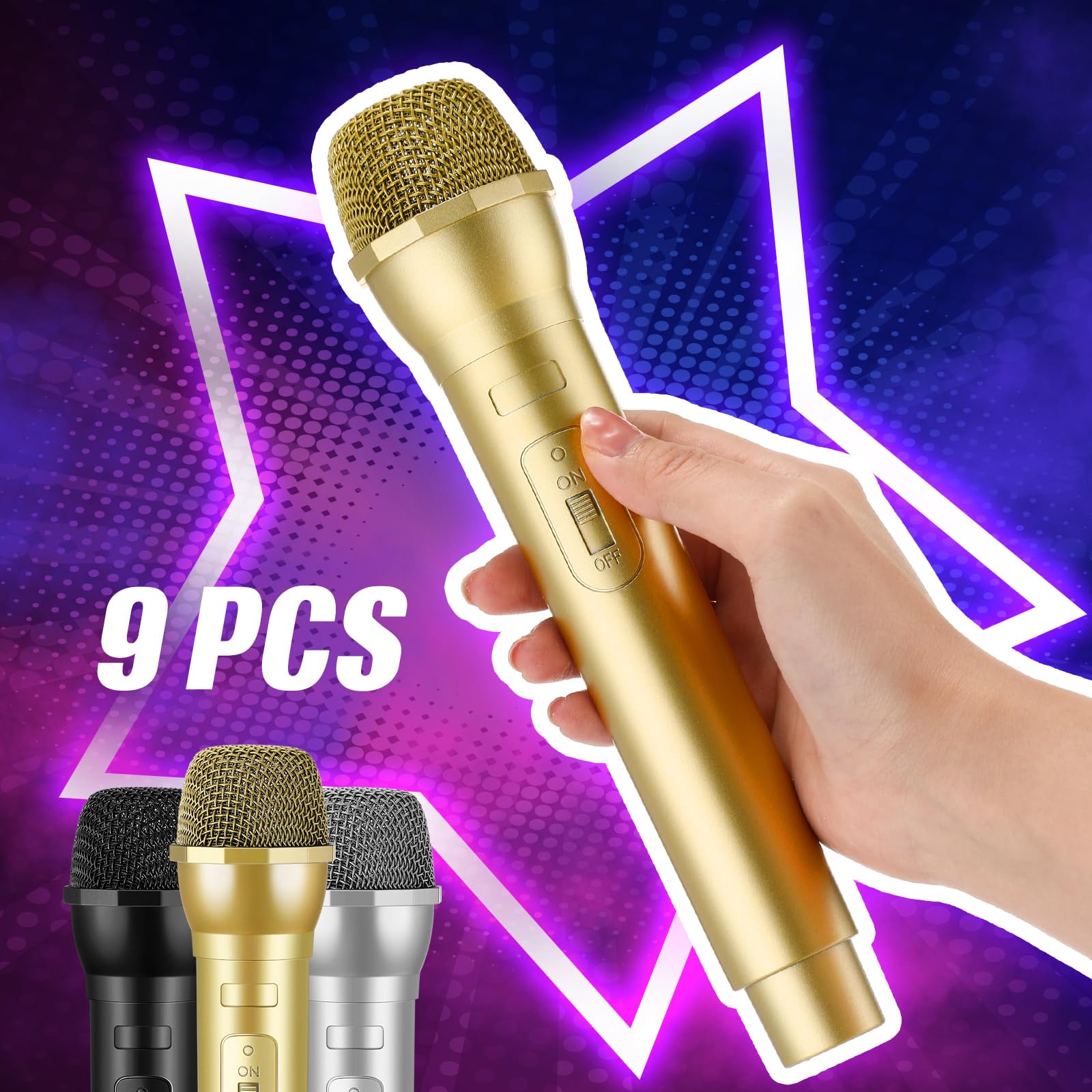 Sanwuta cosplay prop microphones for stage performance practice