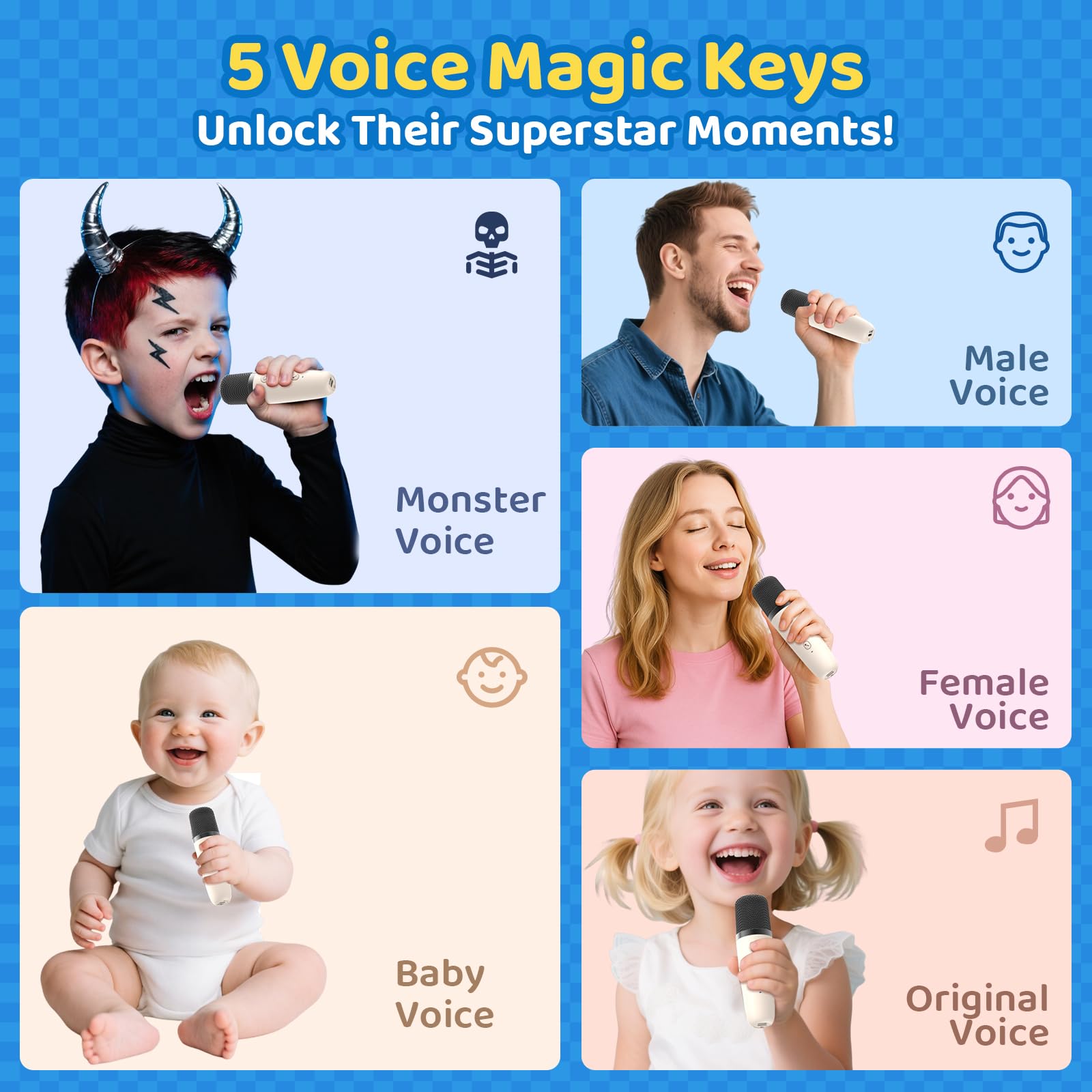 Jeefu portable musical audio toy gift package box for young boys and girls birthday
