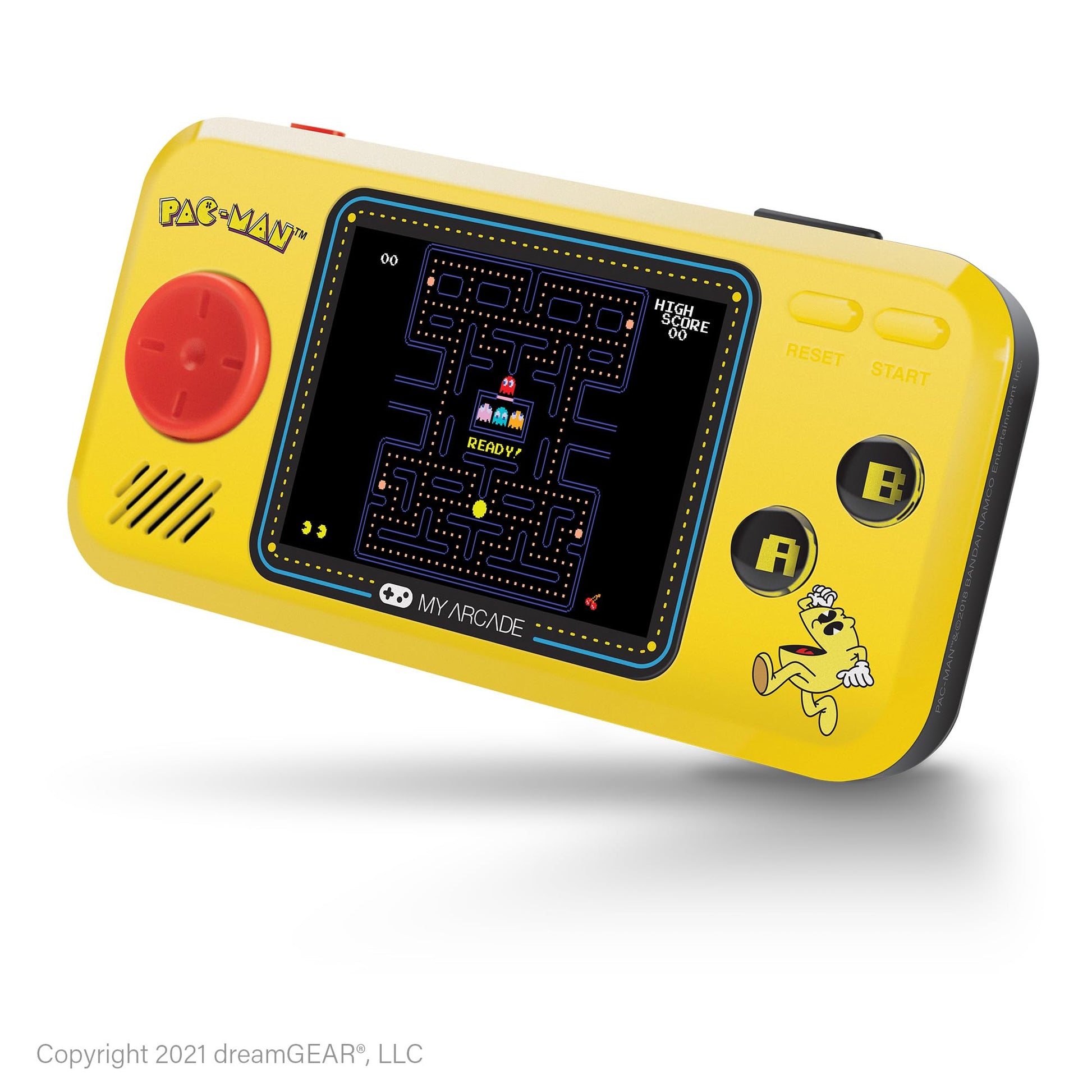 Rear view showing battery compartment of My Arcade gaming system