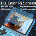 RegiisJoy R40S Pro handheld retro gaming device screen