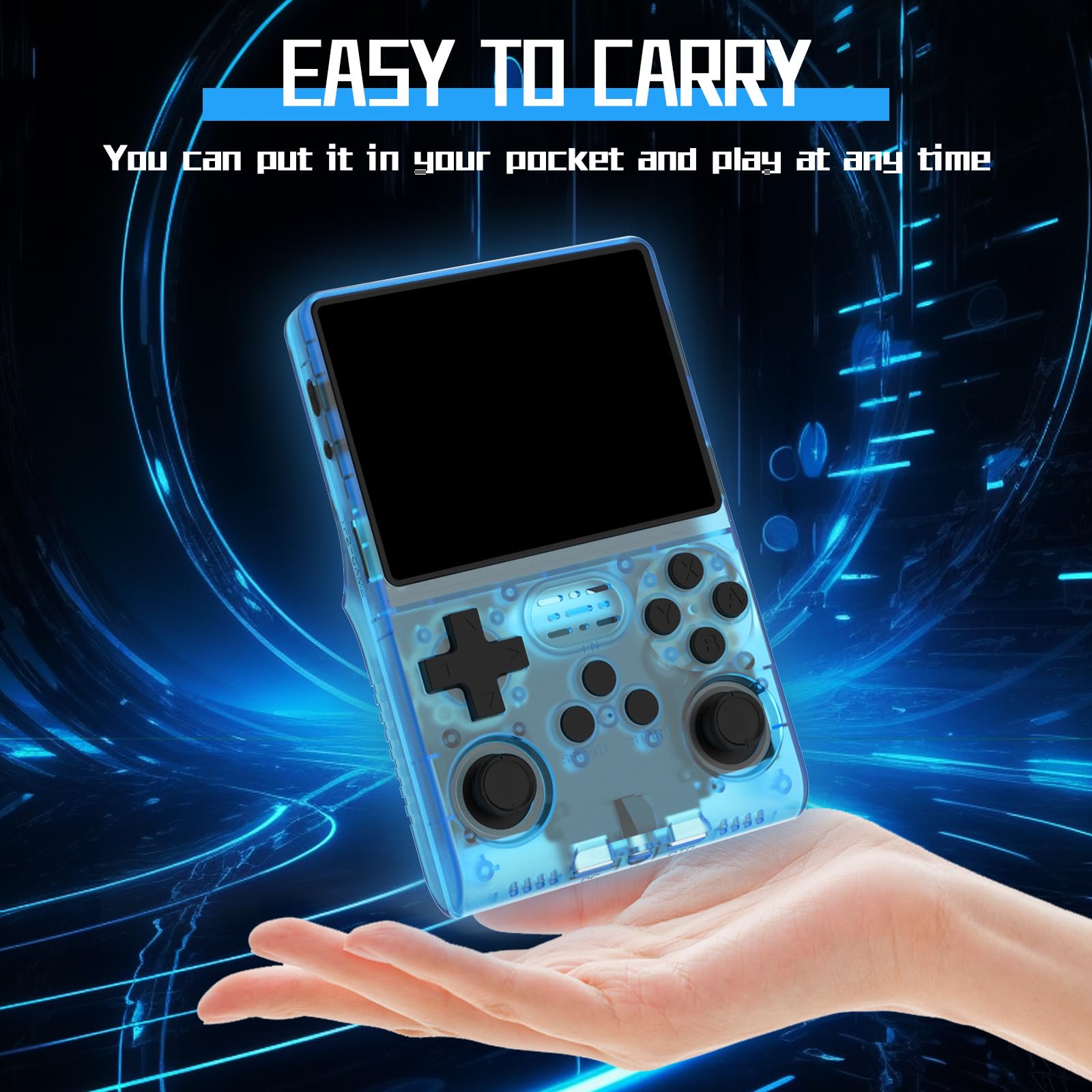 Side profile of RegiisJoy R40S Pro gaming console