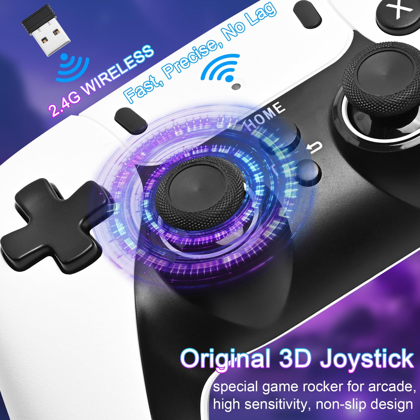 ProGamerX retro game stick 4K display interface menu