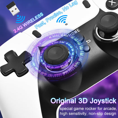 ProGamerX retro game stick 4K display interface menu