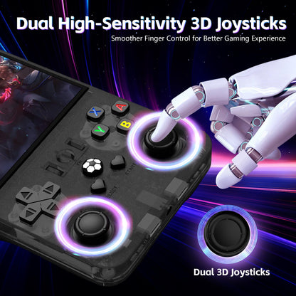 Aislpc R36MAX gaming console screen displaying classic game graphics
