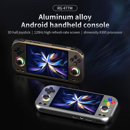 Aivuidbs RG477M gaming console aluminum alloy body detail