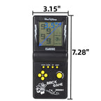 Retro brick gaming console with 3.5 inch display