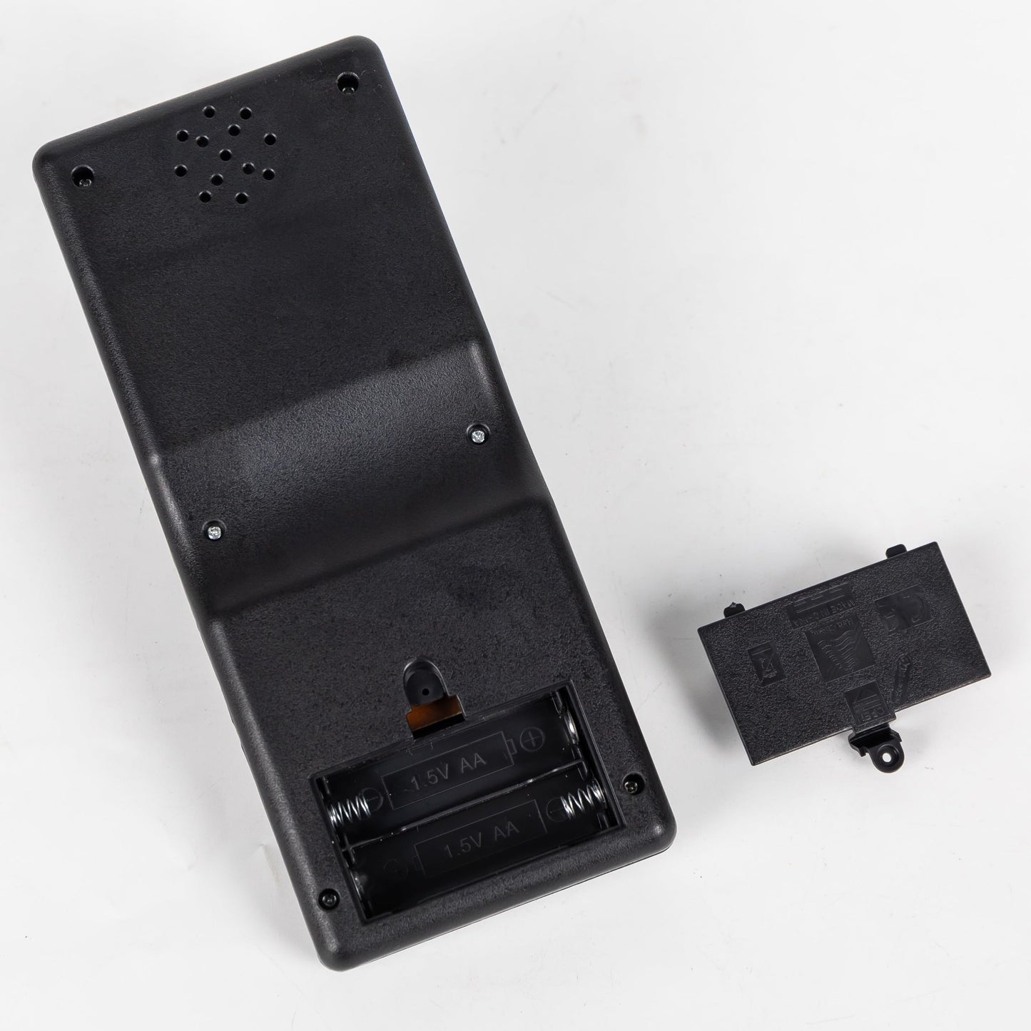 Portable brick game console in black finish
