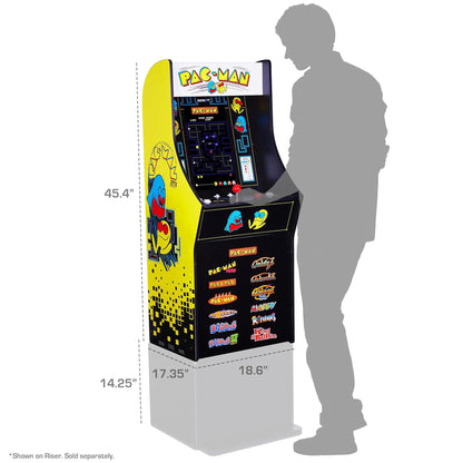 Arcade1Up Pac-Man Classic SE control panel with joystick