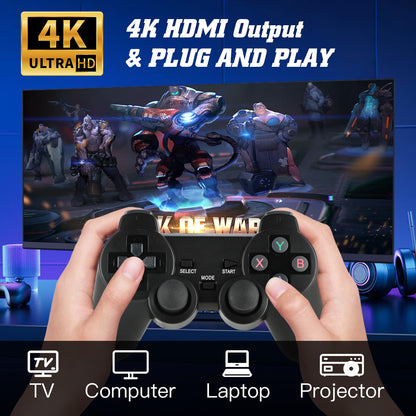 Two wireless 2.4GHz game controllers for Lurmgm console
