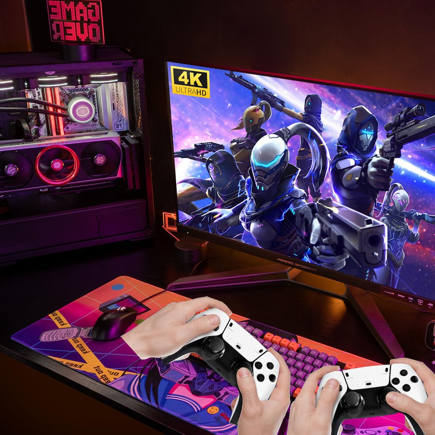 Wireless controllers for YunLone retro gaming console
