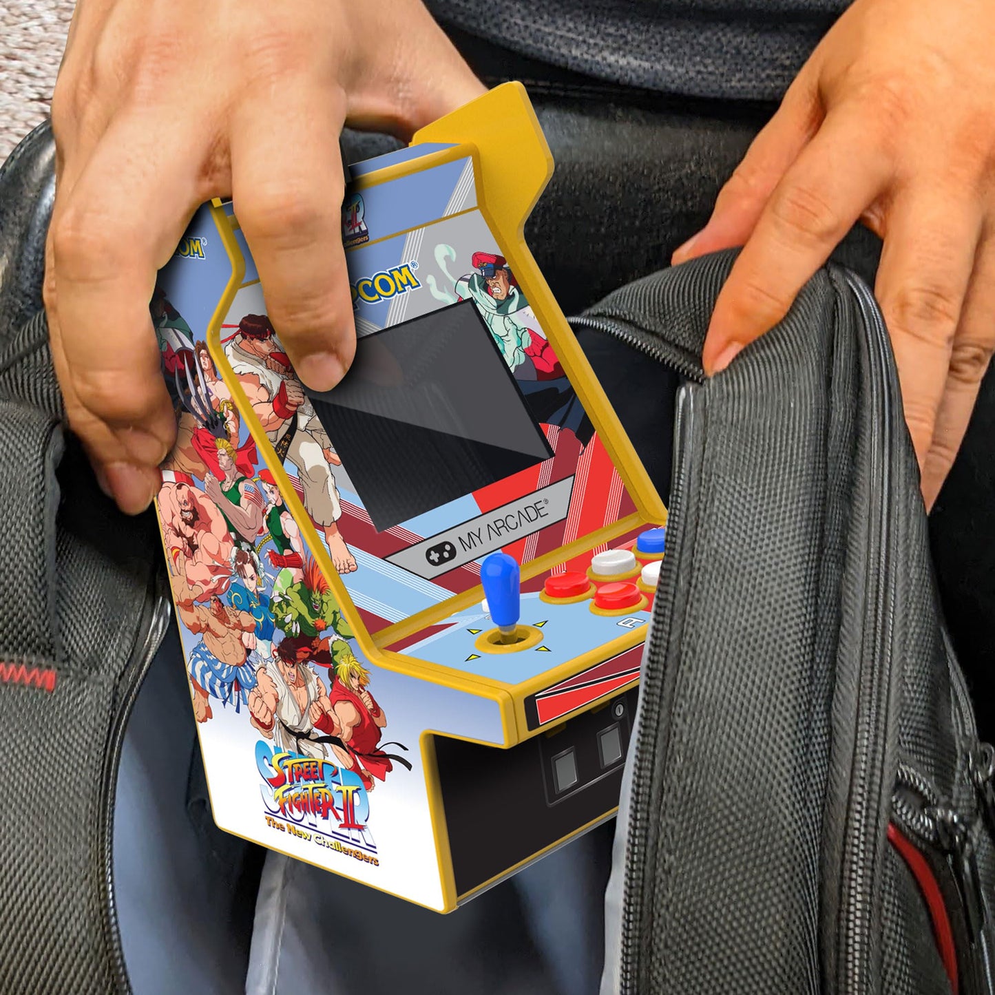 Authentic My Arcade packaging for Street Fighter II