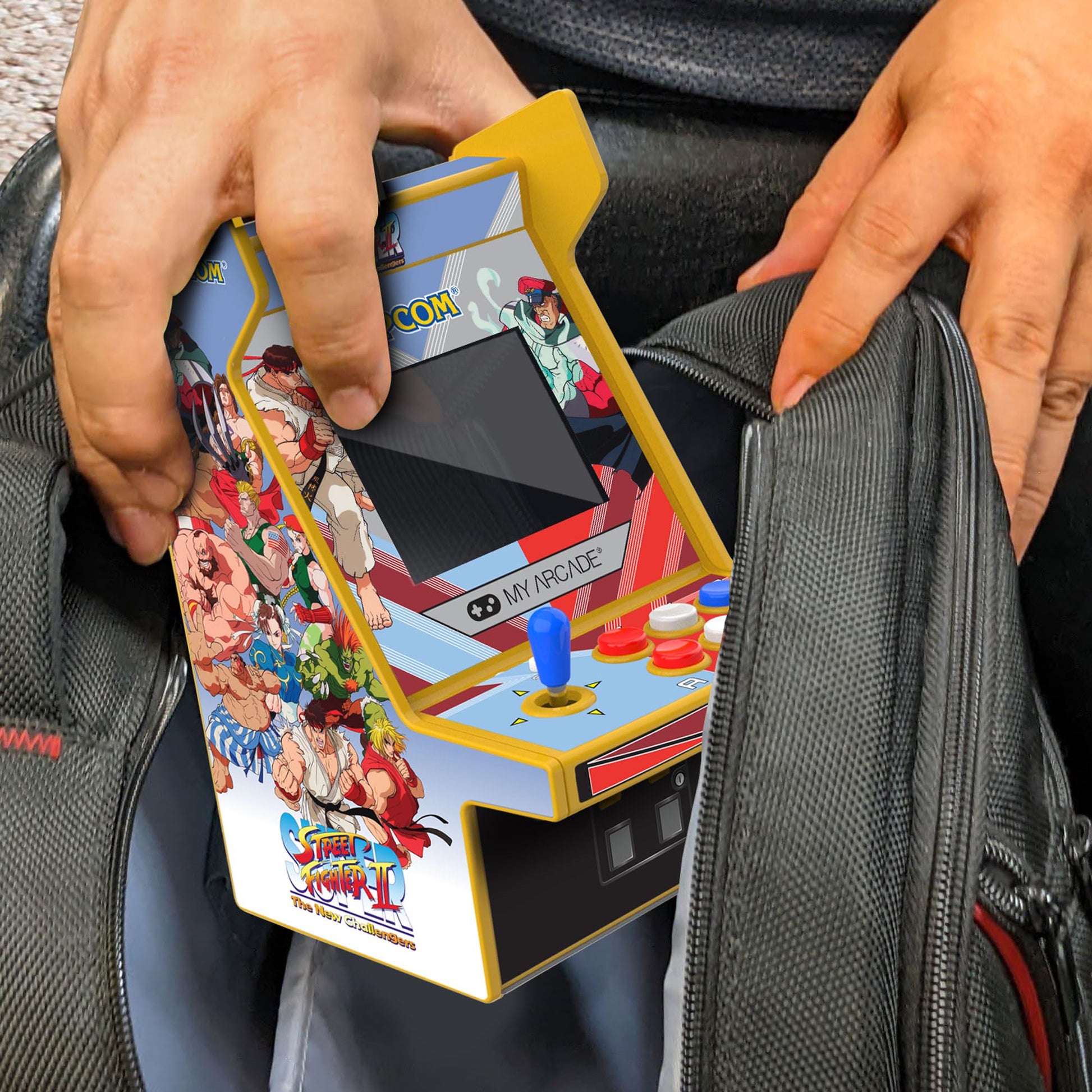 Authentic My Arcade packaging for Street Fighter II