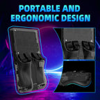 R36MAX retro console with included accessories and packaging