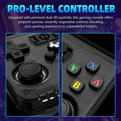 Xiskt R36MAX screen showing high resolution game graphics