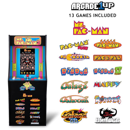 Arcade1Up Ms. Pac-Man Classic SE 15.6 inch IPS monitor screen