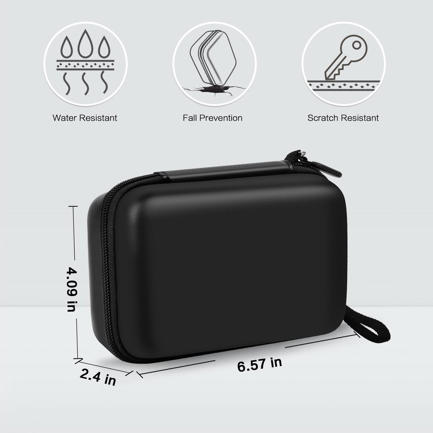 Side profile of Againmore portable gaming storage bag