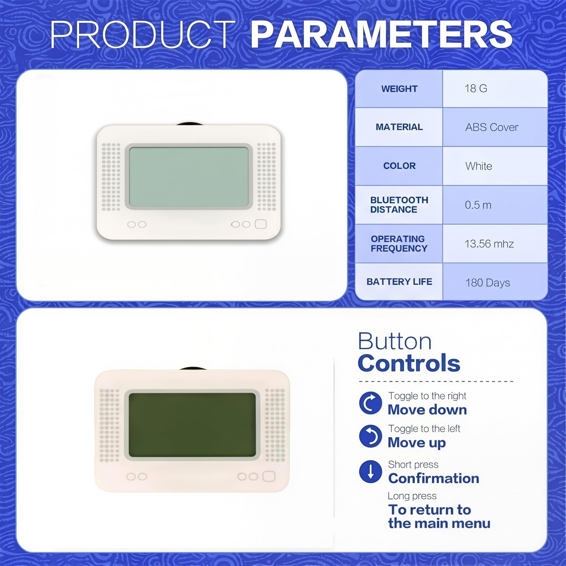 Side profile of YMW Allmiibo emulator with control buttons