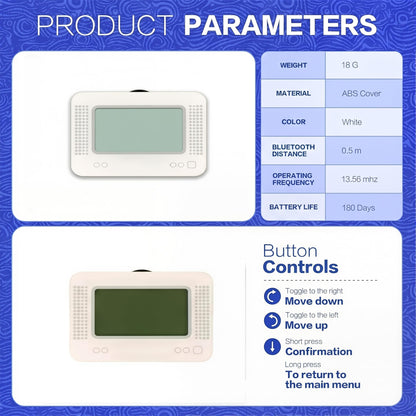 Side profile of YMW Allmiibo emulator with control buttons
