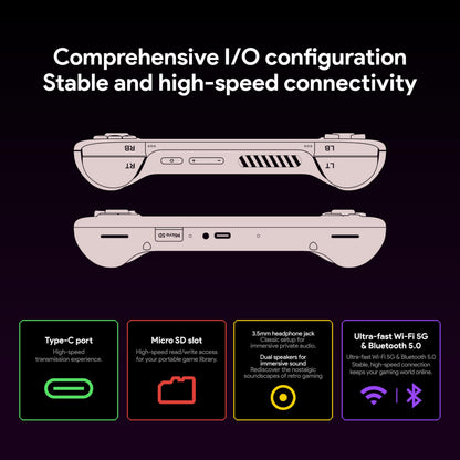 Ayaneo Pocket Air Mini handheld showing detailed Hall effect joystick and button layout