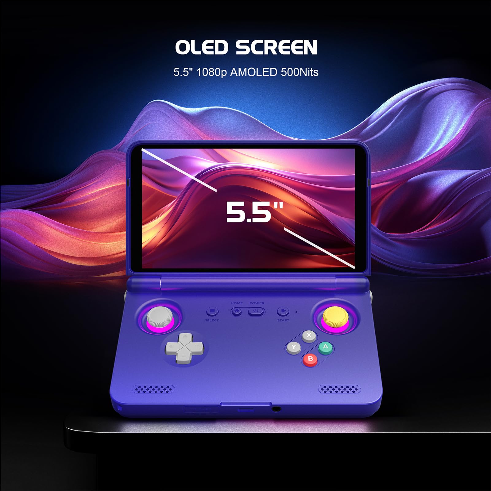 Retroid Pocket Flip 2 handheld console closed clamshell view