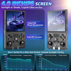 AQHH R36MAX portable console D-pad and analog sticks detail