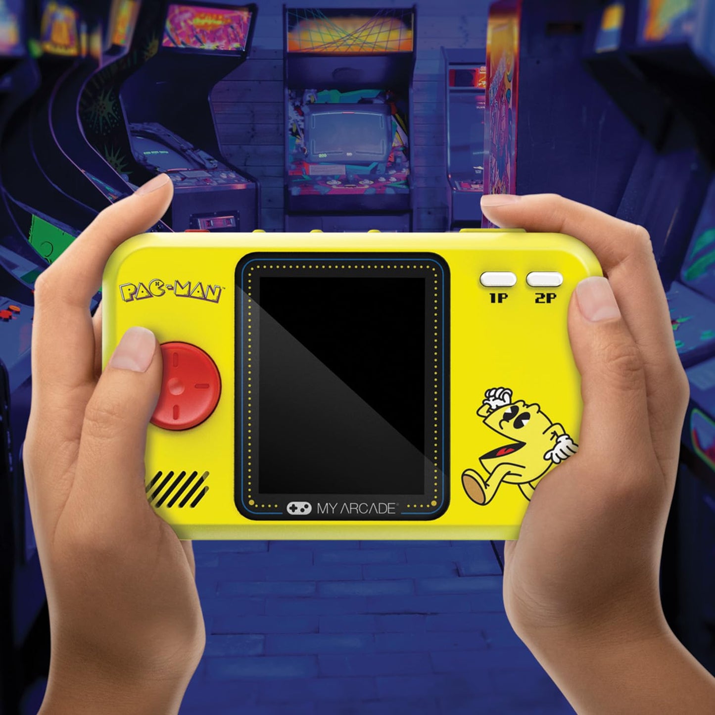 My Arcade Pac-Man Pocket Player Pro retail packaging box