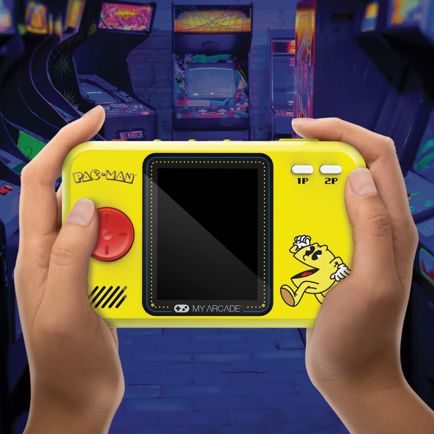 My Arcade Pac-Man Pocket Player Pro retail packaging box