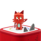 Tonies Monster recordable audio toy figure side profile illustrating hand painted details