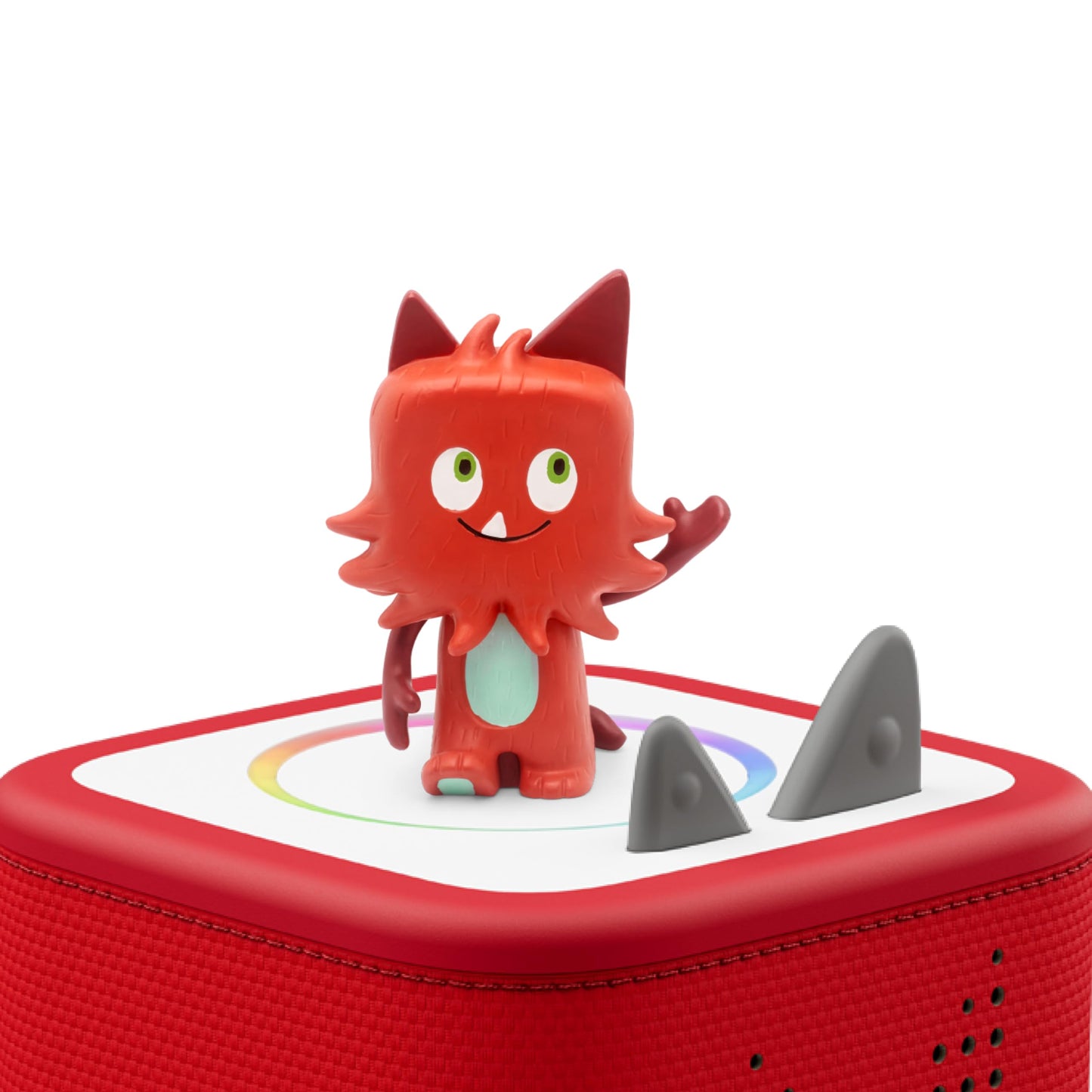 Tonies Monster recordable audio toy figure side profile illustrating hand painted details