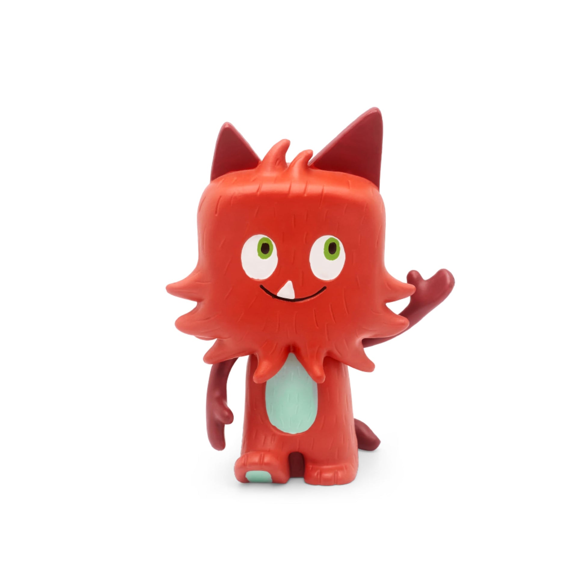 Tonies Creative Kit Monster character placed on top of a speaker player base