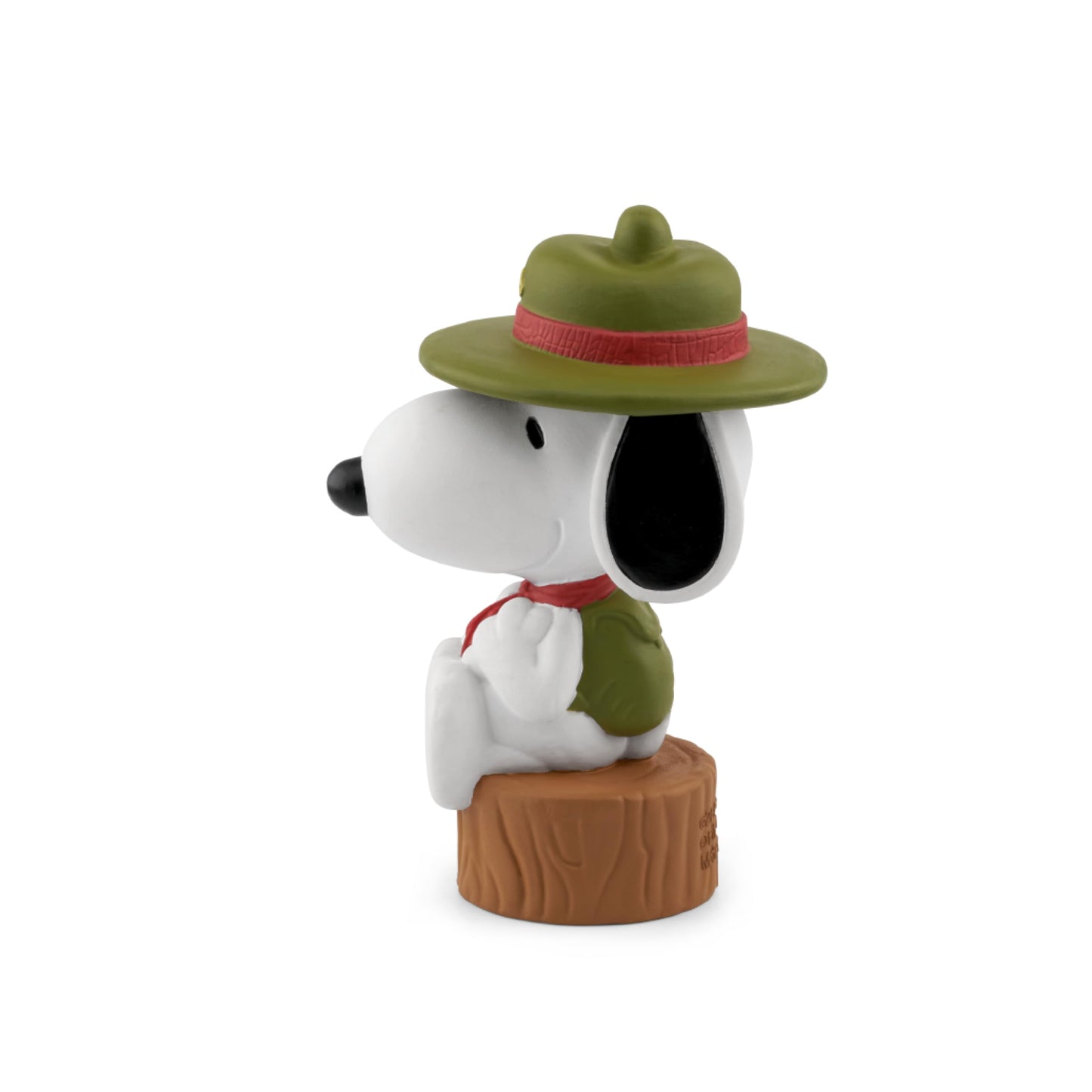 Tonies Peanuts Camp Snoopy Audio Toy Figurine packaging detailing forty minute run time