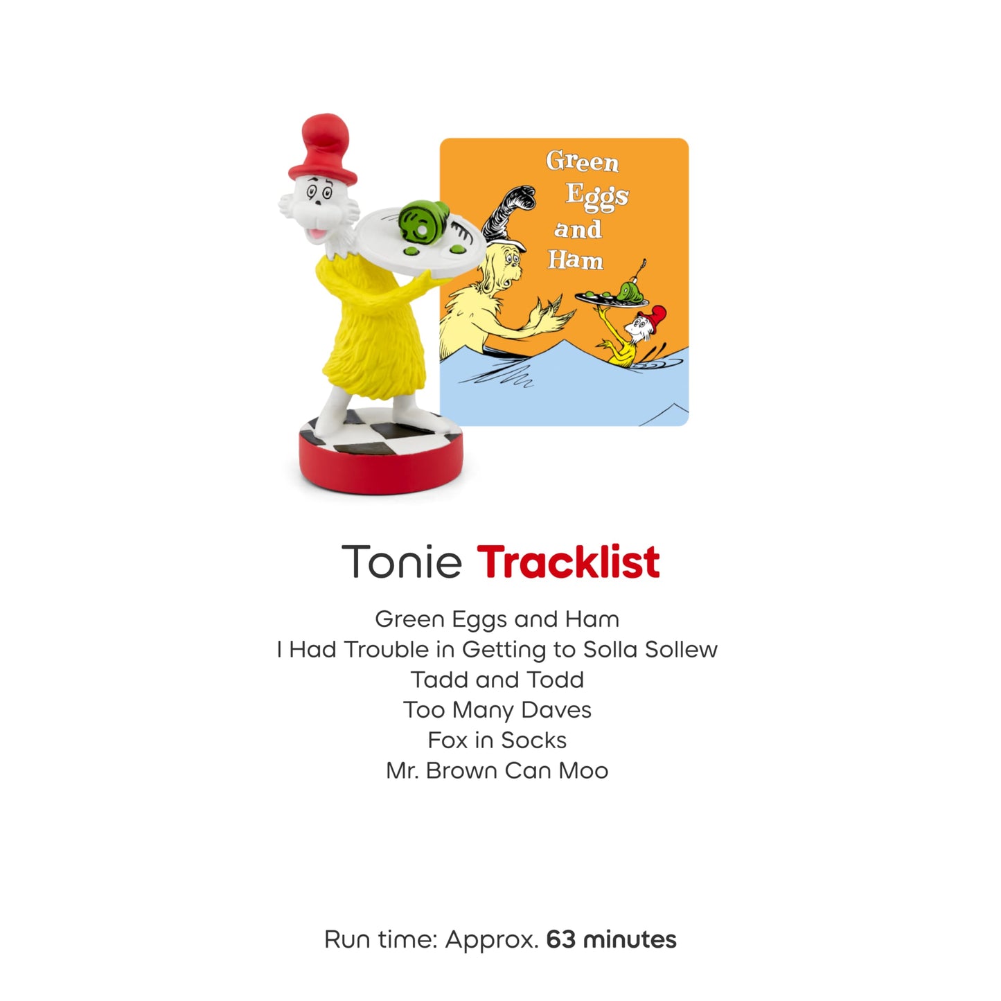 Dr Seuss collection audio figure by Tonies lifestyle angle
