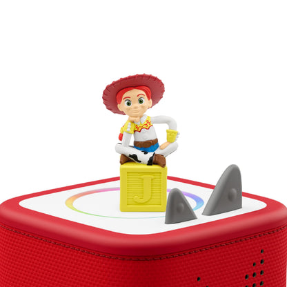 Authentic USA imported Tonies Jessie interactive screen free audio toy figure designed for the Toniebox system.