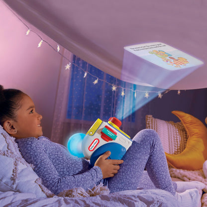 Three individual story projector cartridges displaying the colorful cover art graphics.