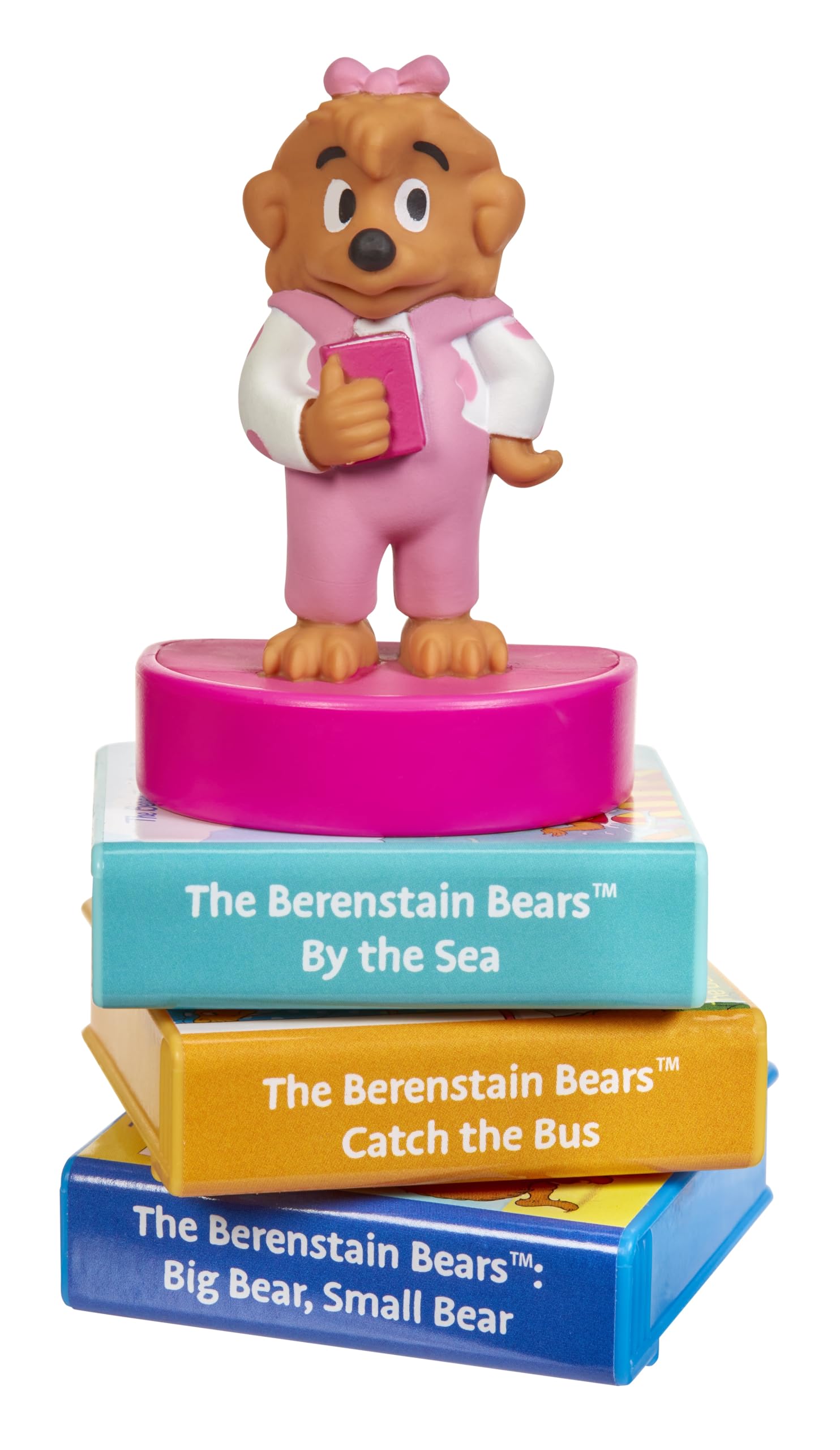 Rear view of the product packaging highlighting the early reading developmental benefits.