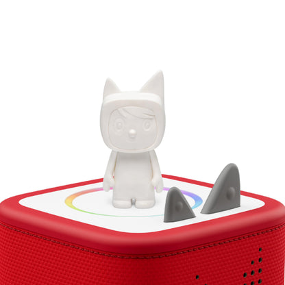 Tonies Creative-Tonie blank audio character displaying the magnetic base structure compatible with the screen-free player.