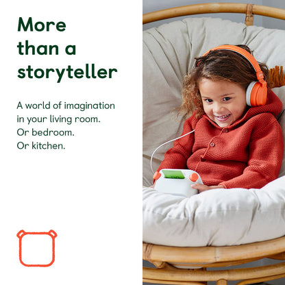 Bedtime routine audio companion card featuring classic family animated films