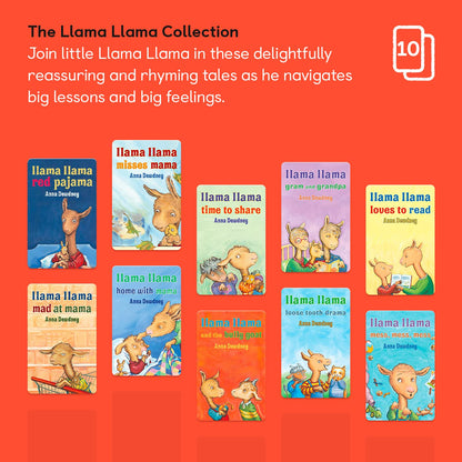 Yoto brand physical audiobook cards for children arranged neatly to showcase the ten unique story designs.