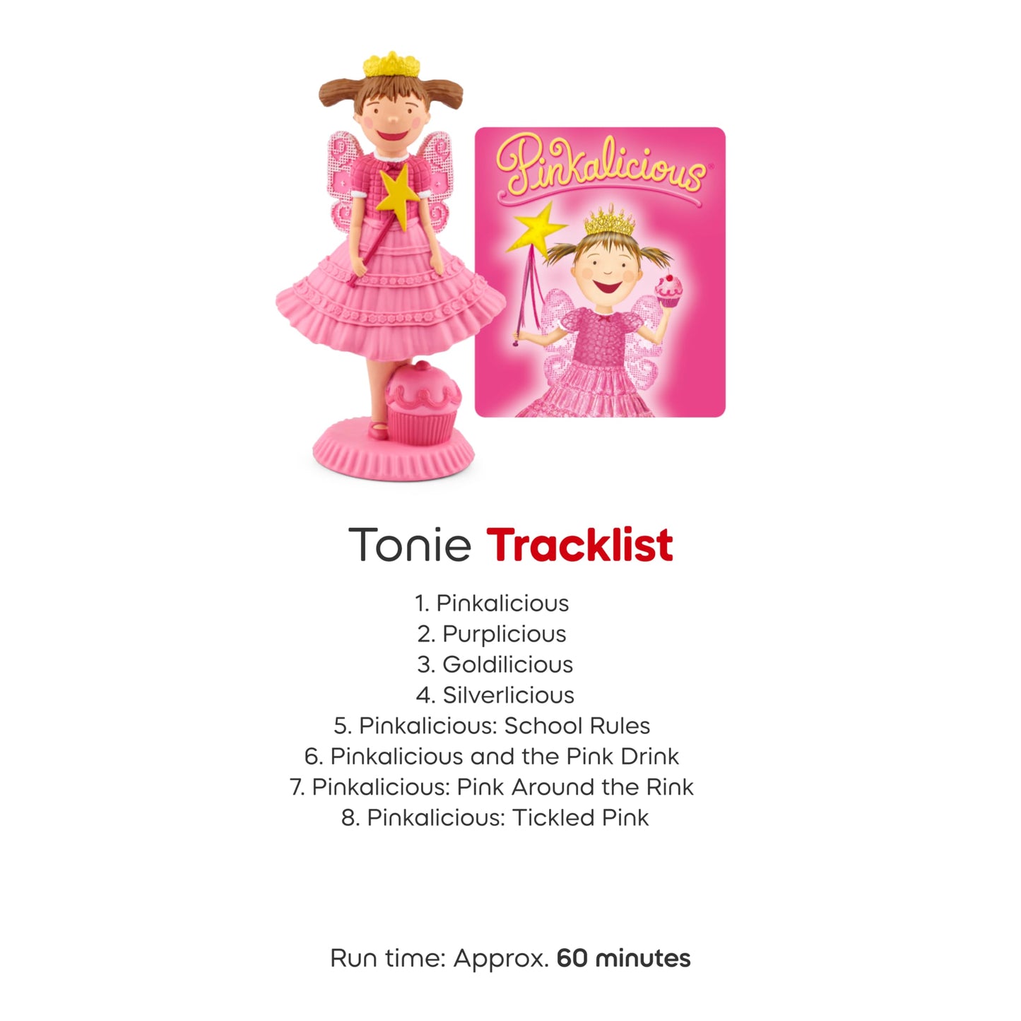 Durable and lightweight Tonies screen-free educational audio figurine displayed from an angle