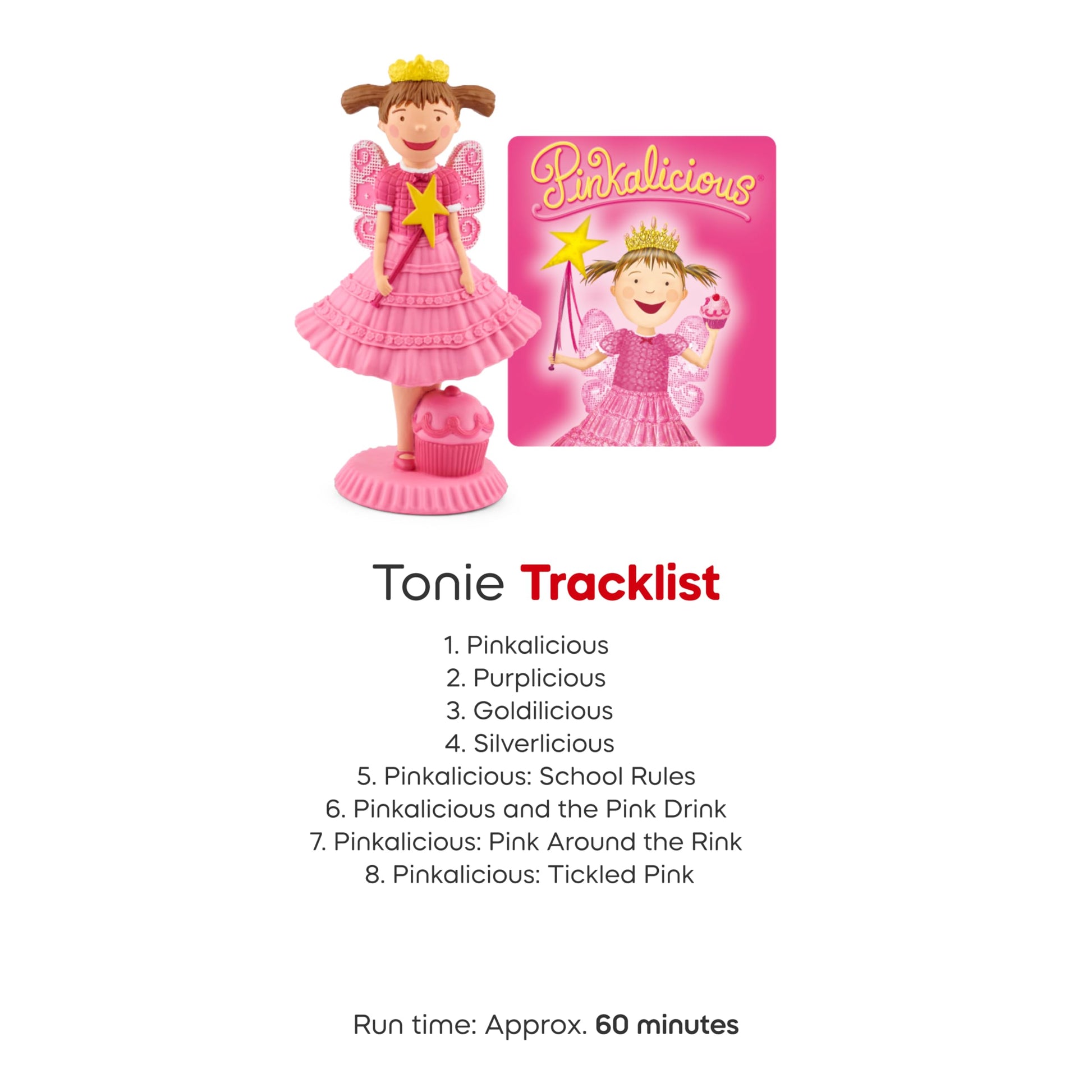 Durable and lightweight Tonies screen-free educational audio figurine displayed from an angle