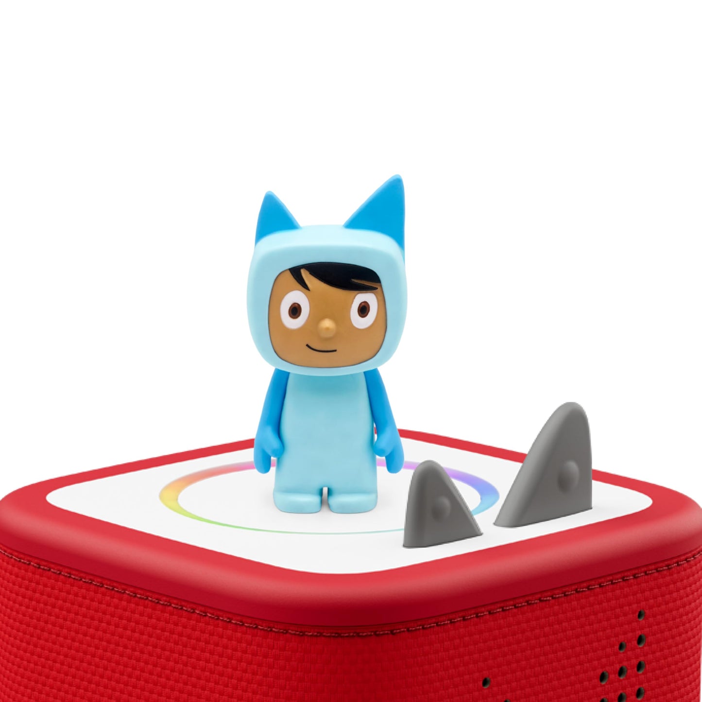 Tonies Creative Audio Character standing on a flat surface showing hand painted details